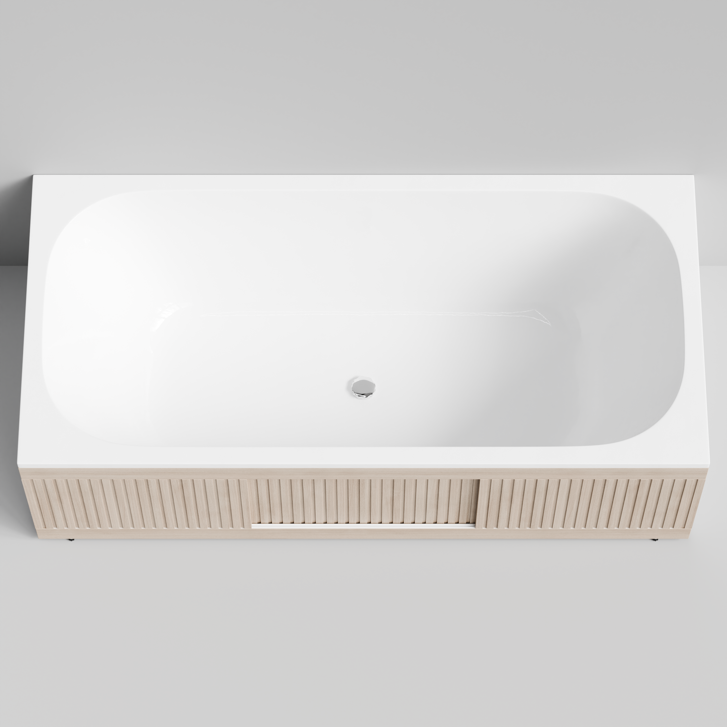 Экран под ванну Vod-ok Тач 180 раздвижной дуб + 15 цветов