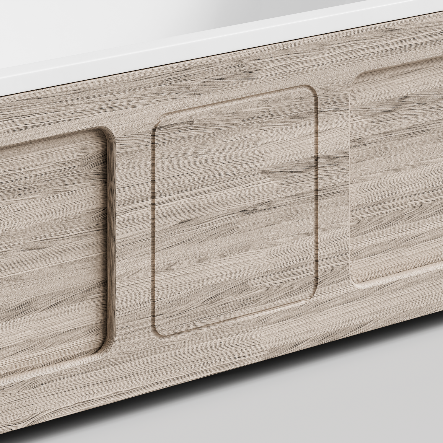 Экран под ванну Vod-ok Хит 170 раздвижной Дубослив ореховый светлый