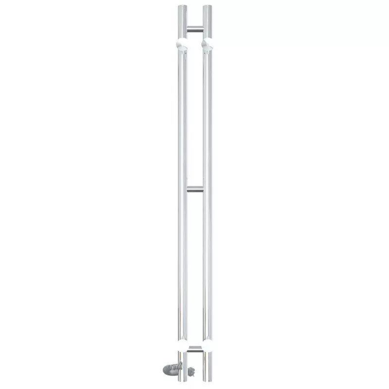 Полотенцесушитель электрический Laris Прайм Дуэт ЧК 80х1200 правый, хром