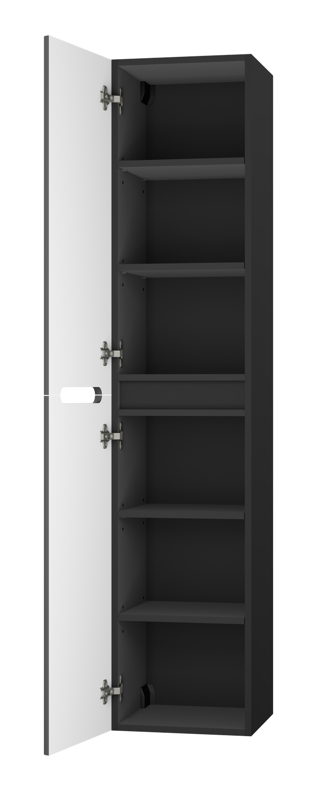 Пенал Misty Пенал Роял 35 подвесной, L/R, черный