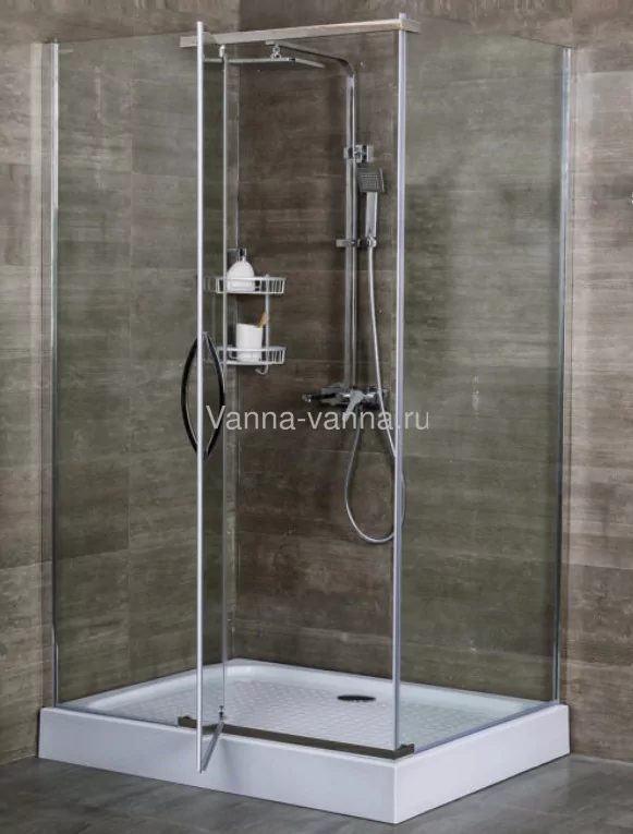 Душевой уголок Alex Baitler AB214-120 120х90 прямоугольный, без поддона, прозрачное стекло, хром Душевой уголок Alex Baitler AB214-120 120х90 прямоугольный, без поддона, прозрачное стекло, хром