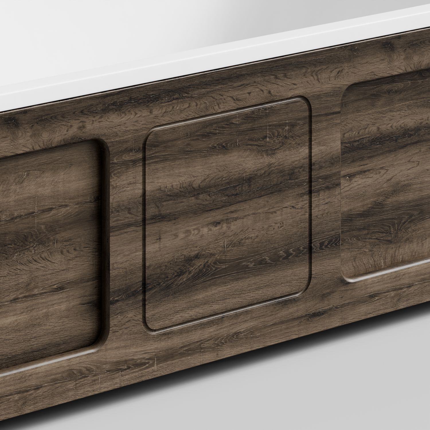 Экран под ванну Vod-ok Хит 180 раздвижной Дуб крымский коричневый