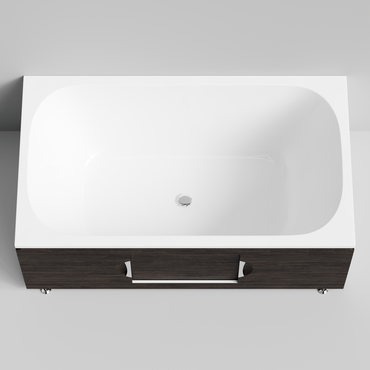 Экран под ванну Vod-ok Топ 150 раздвижной венге