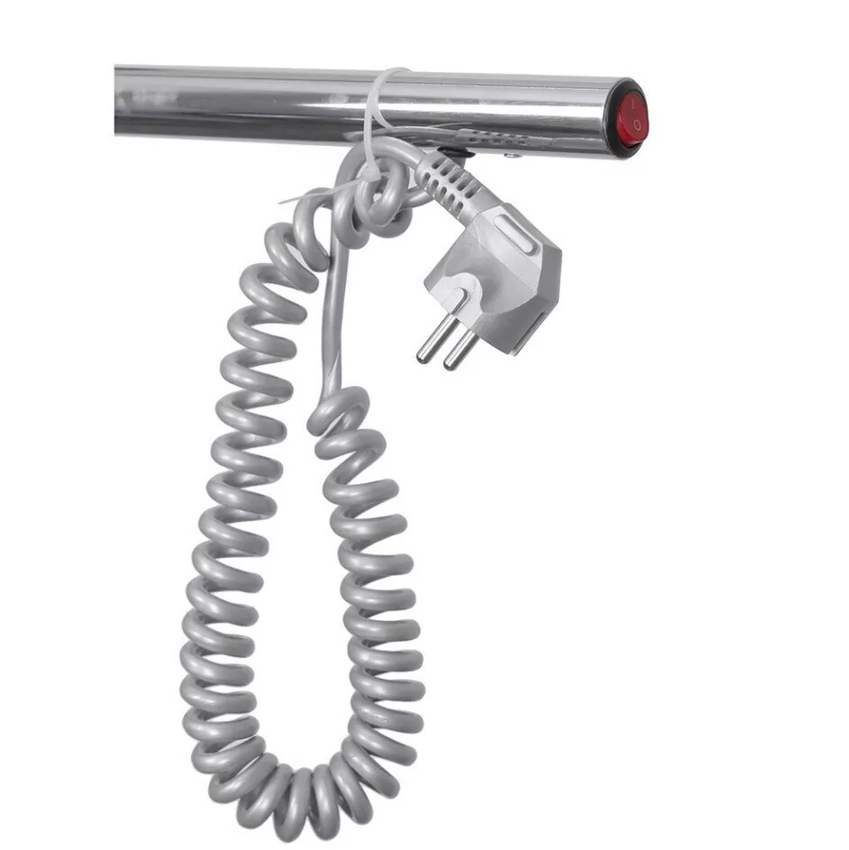 Полотенцесушитель электрический Domoterm 107-25 60х50 R правый, хром