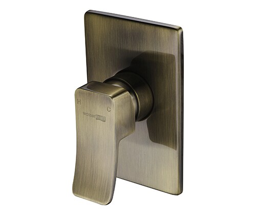 Смеситель Exter 1651 WasserKraft встраиваемый, на 1 выход, светлая бронза