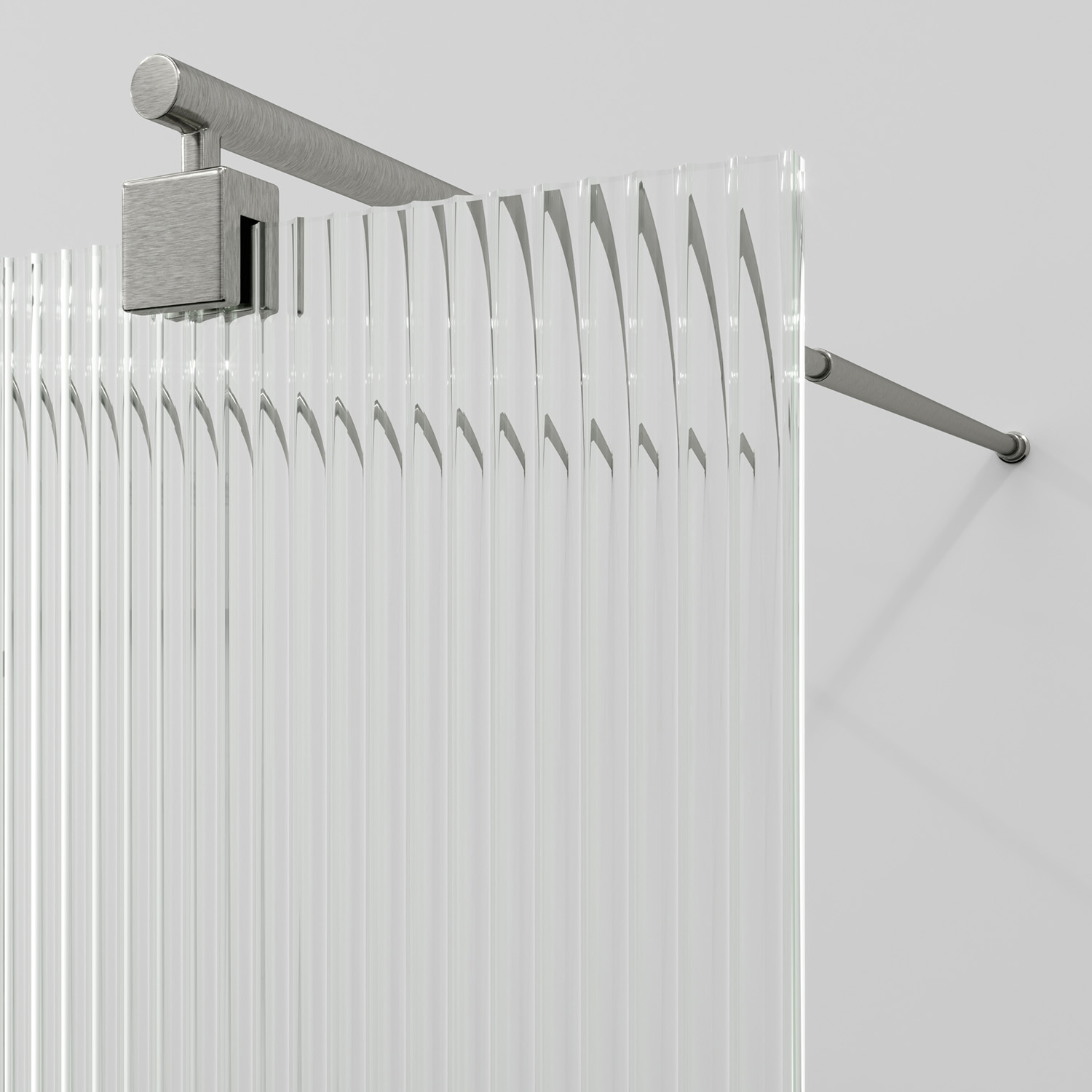 Душевая перегородка WasserKRAFT Vechte 60W40BN-FL никель