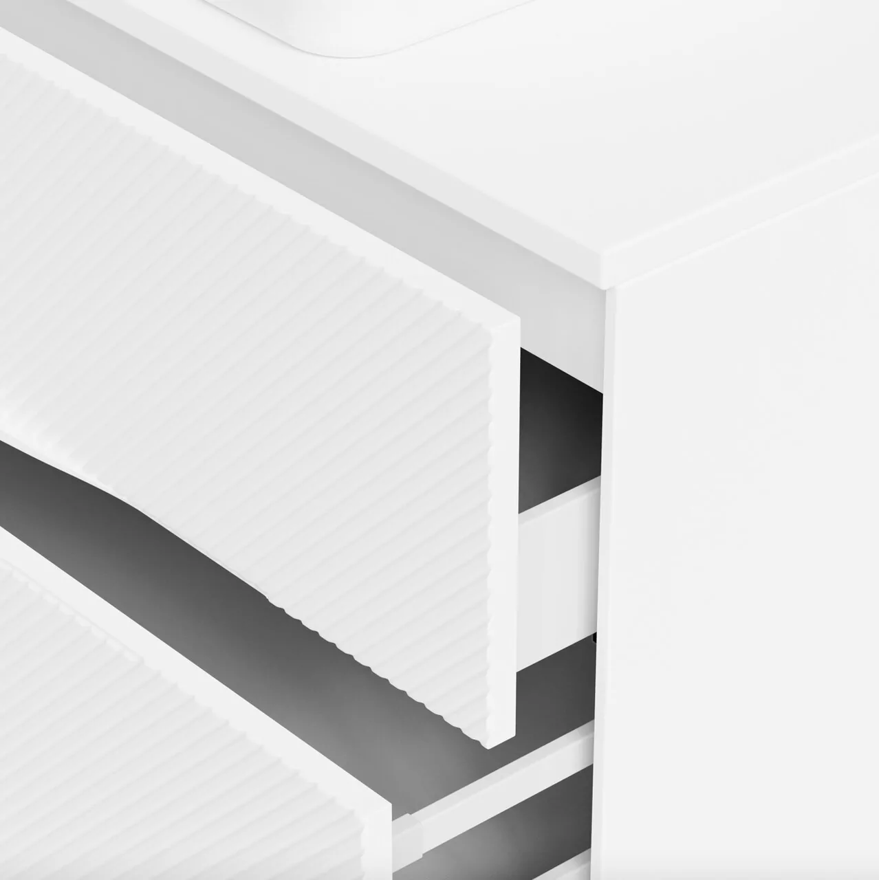 Тумба подвесная Vod-ok Липс 100 с раковиной Олимпия 560, белый + 7 цветов