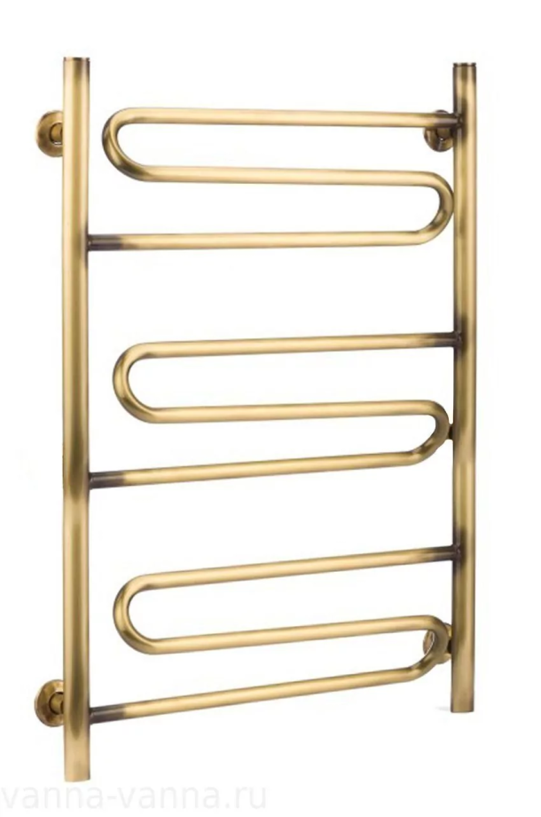 Полотенцесушитель водяной Domoterm Офелия П9 500x700 АБР античная бронза