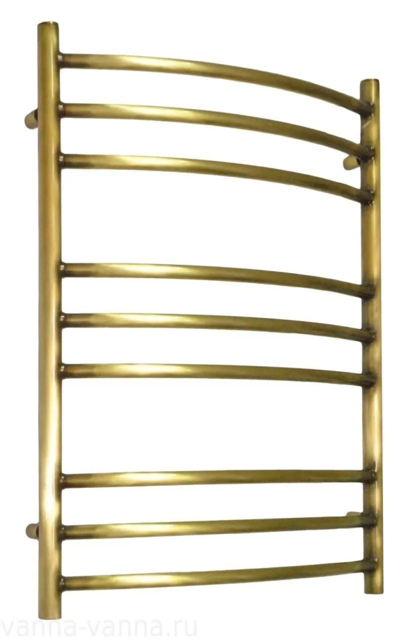 Полотенцесушитель водяной Domoterm Калипсо П9 500х700 античная бронза