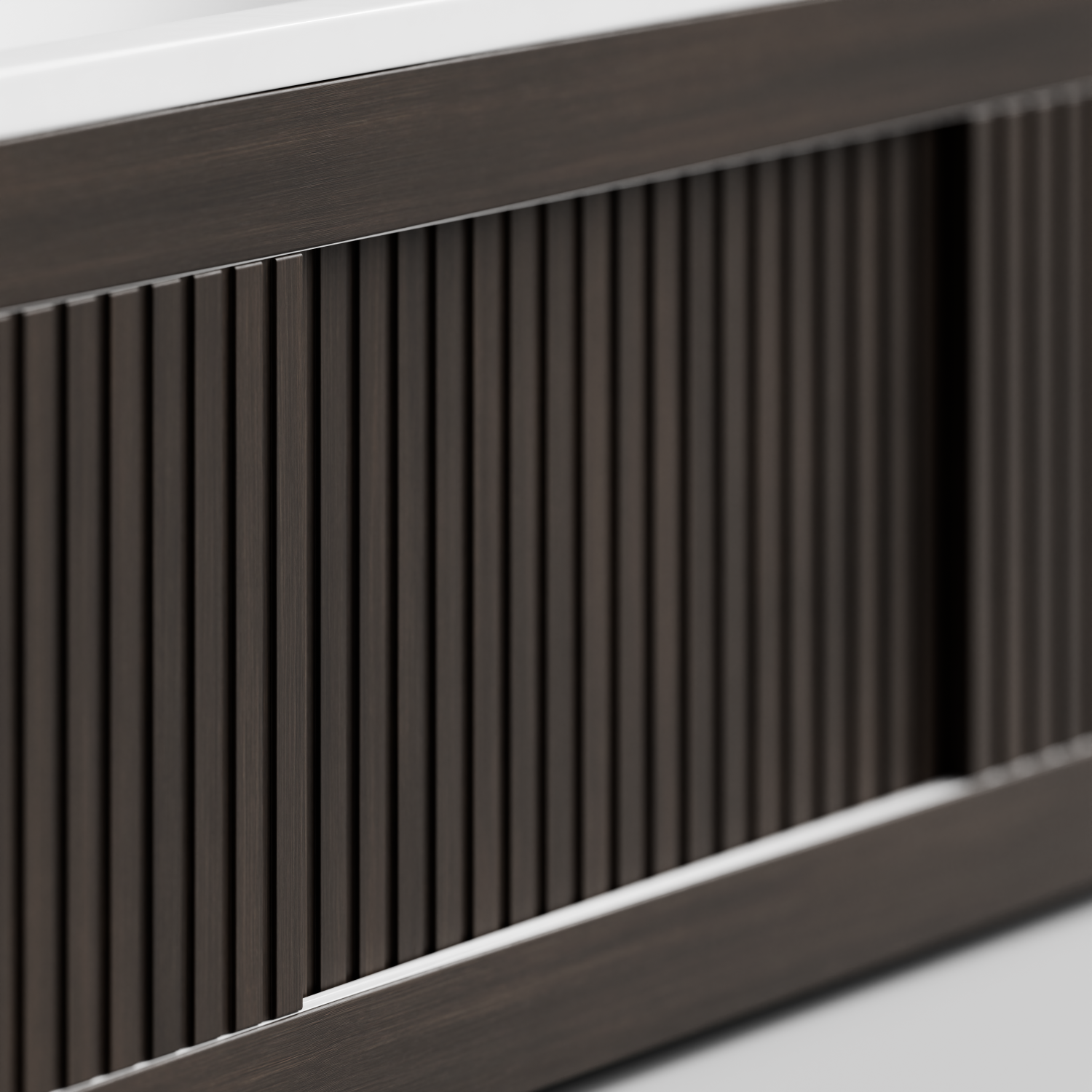 Экран под ванну Vod-ok Тач 170 раздвижной Палисандр