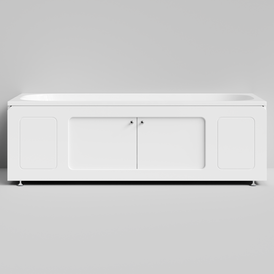 Экран под ванну Vod-ok Лидер 180 раздвижной белый + 15 цветов