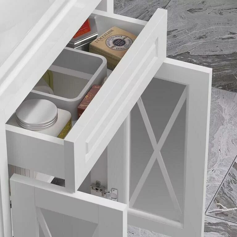 Тумба с раковиной Opadiris Палермо 70 белый матовый