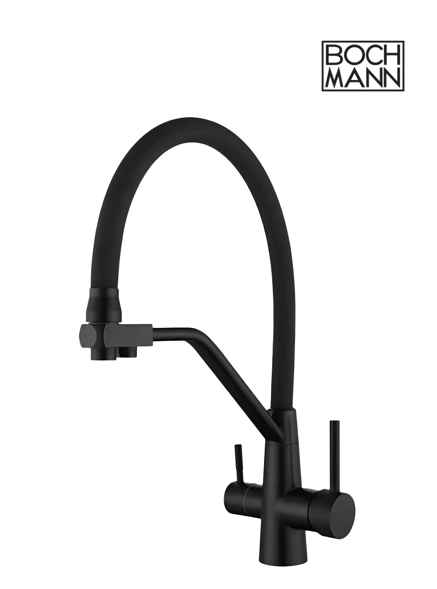 Cмеситель для кухни BochMann ELSE B с краном под фильтр, черный