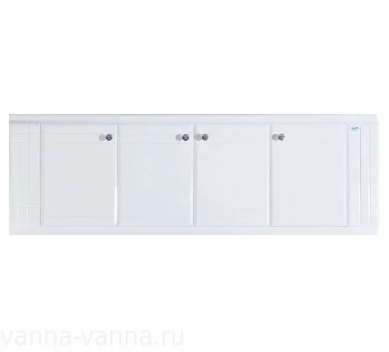 Экран под ванну Bellezza 150 распашной белый