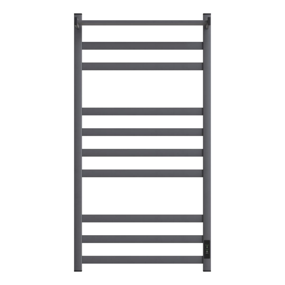 Полотенцесушитель электрический APEXTERMO Terra TR01105GM 1000x500 с полкой, графит матовый