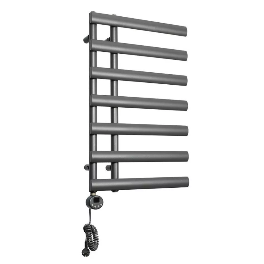 Полотенцесушитель электрический Domoterm Гамма П7 500х780 EL левый, графит