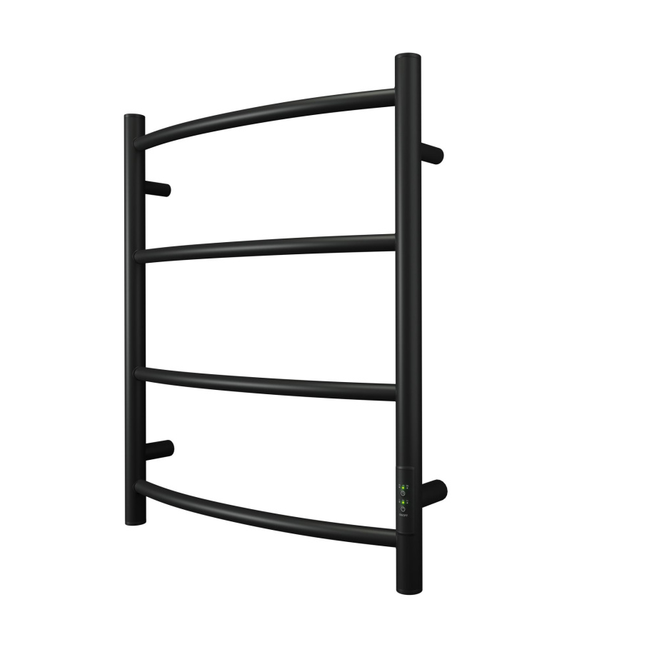 Полотенцесушитель электрический APEXTERMO Corona CR00165BM 600x500, черный матовый