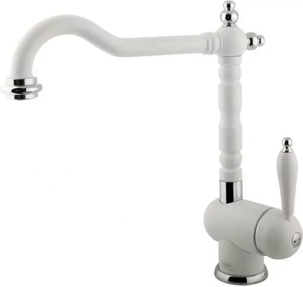 Смеситель для кухни Timo Morea 2406F white-matt