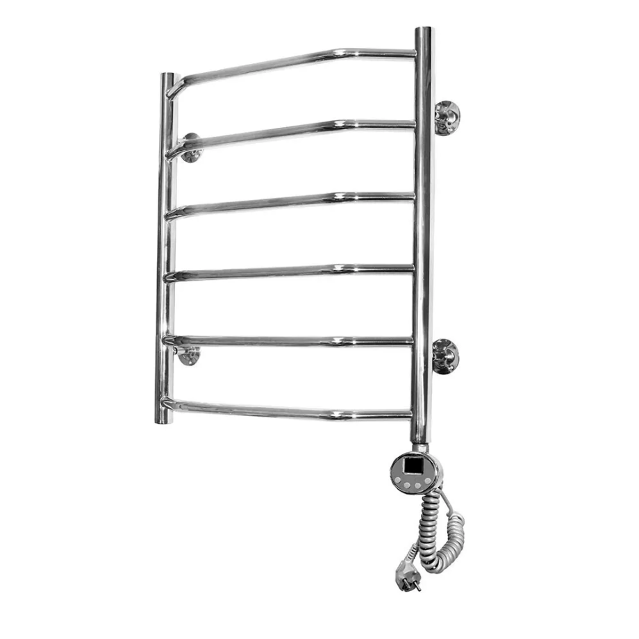 Полотенцесушитель электрический Domoterm Лаура П6 600х800 ER правый, хром