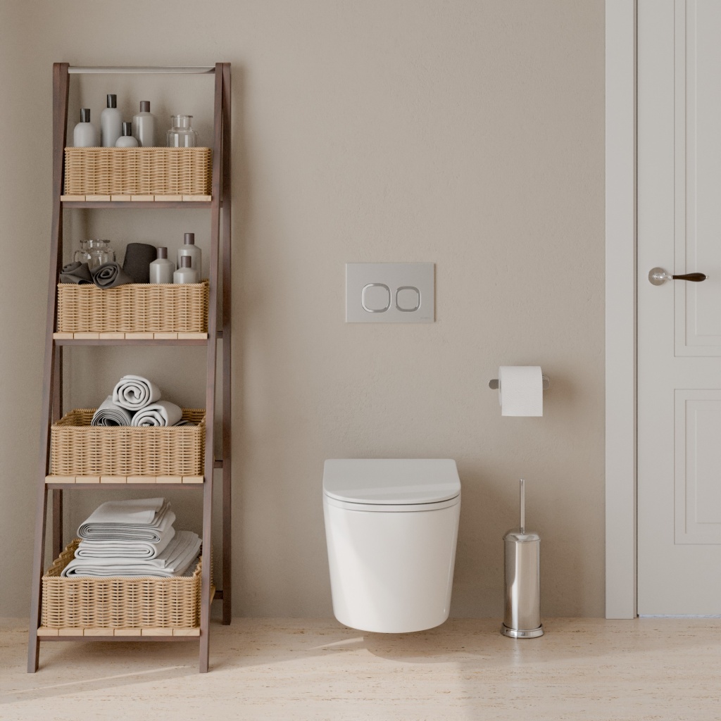 Комплект 3в1 IBERICA BLANCA инсталляция SILENCIO, унитаз BURGOS ALTO белый, кнопка смыва ESTI-Q хром матовый (IB001.BRA.234.834)