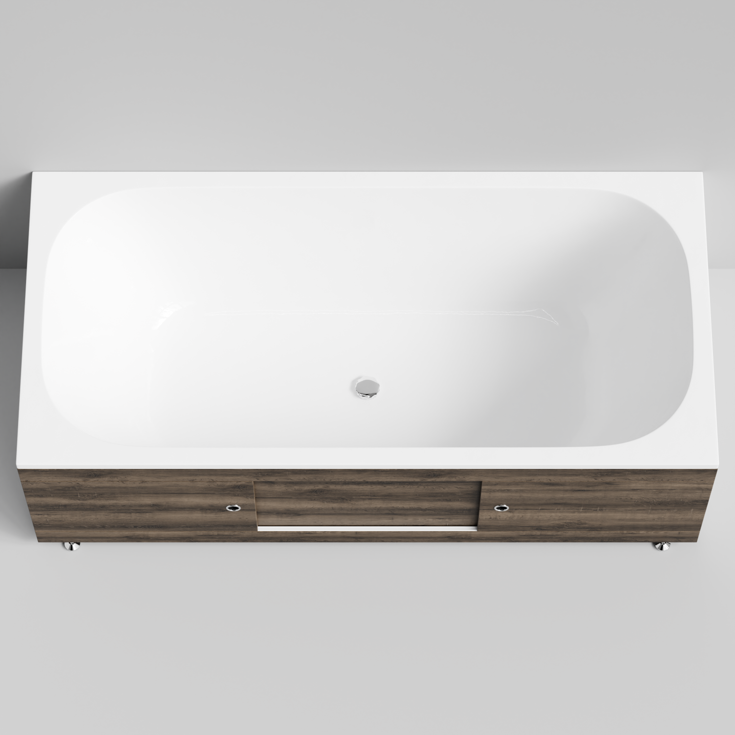 Экран под ванну Vod-ok Купе 180 раздвижной Дуб крымский коричневый