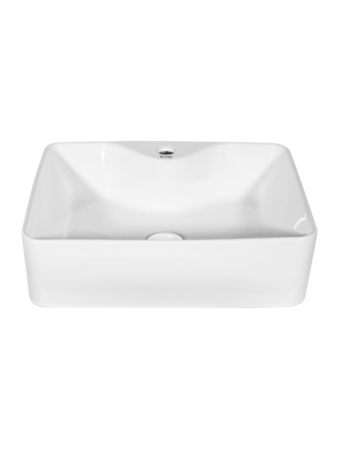 Раковина Runo Lavello 48x37, белый