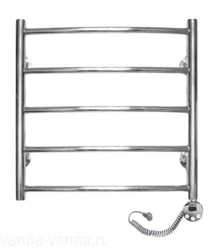 Полотенцесушитель электрический Domoterm Калипсо П5 500x500 ER с терморегулятором, хром от магазина Vanna-Vanna.ru!