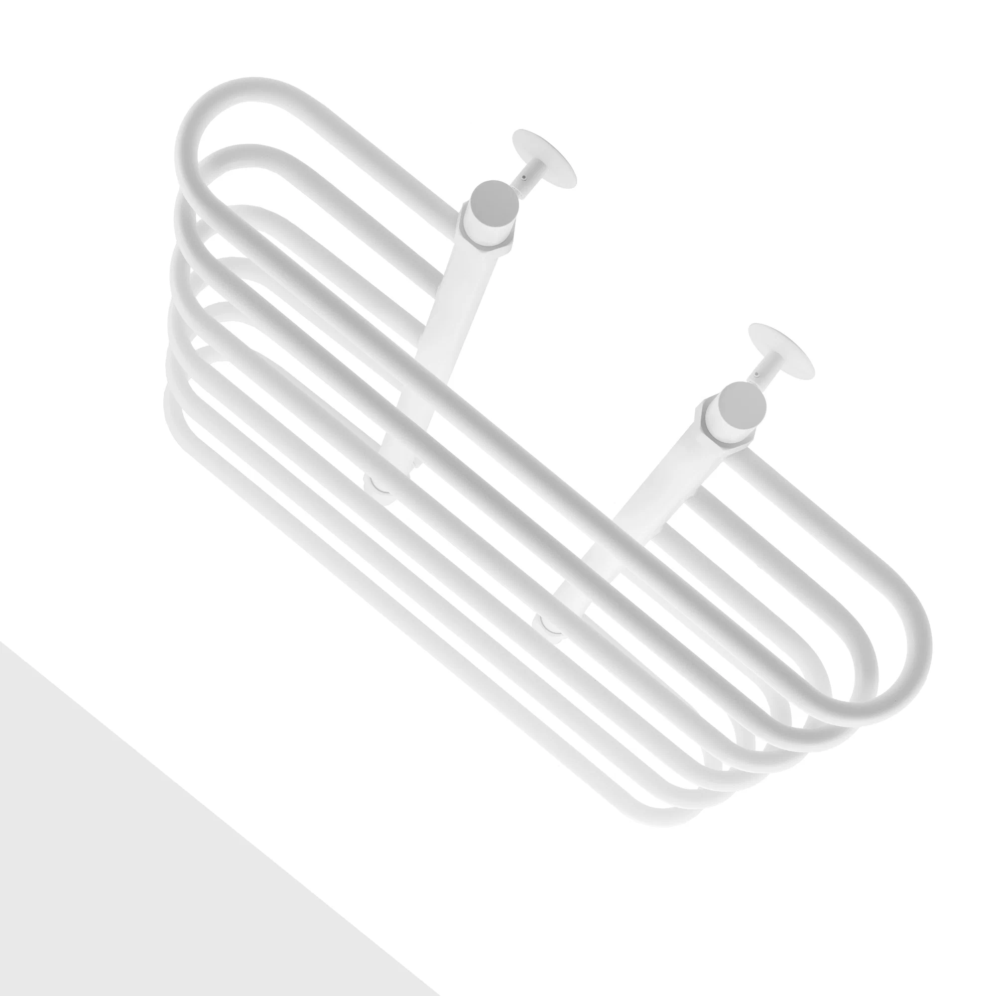 Полотенцесушитель водяной Energy Aero 800x600 белый матовый, окрашенная нержавеющая сталь AISI304, подключение 3/4"