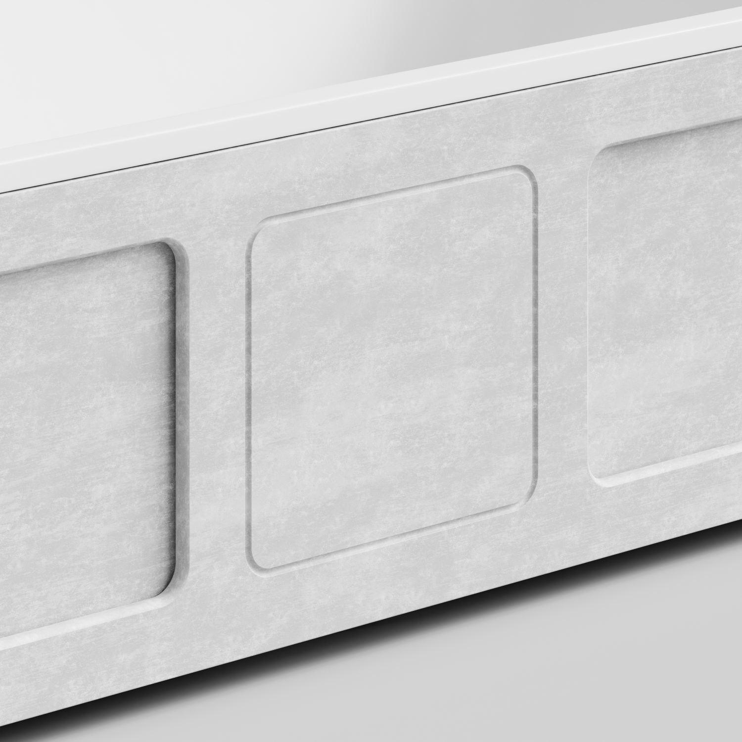 Экран под ванну Vod-ok Хит 180 раздвижной Белый камен