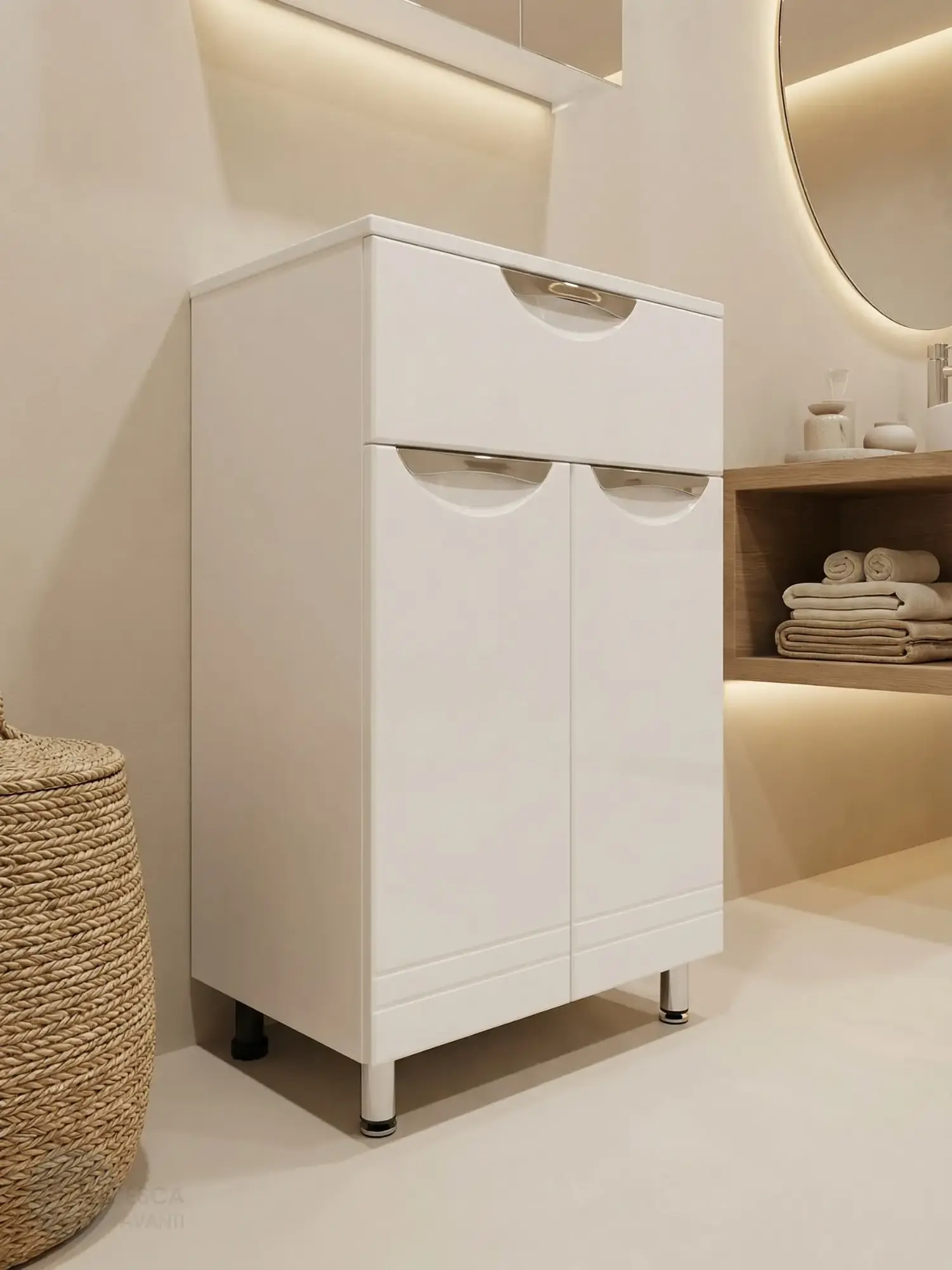 Тумба-комод Francesca Доминго 50 белая