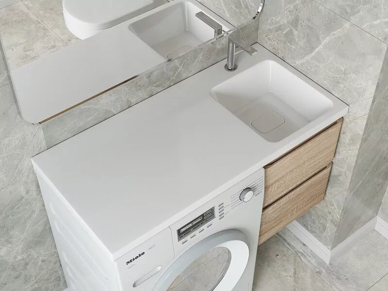 Раковина Madera Kamilla 100 R белая