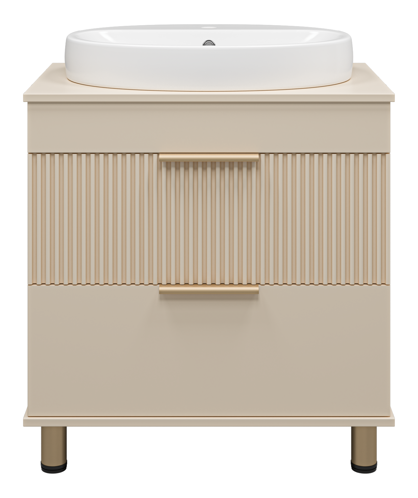 Тумба с раковиной Brevita Enfida 70 бежевый