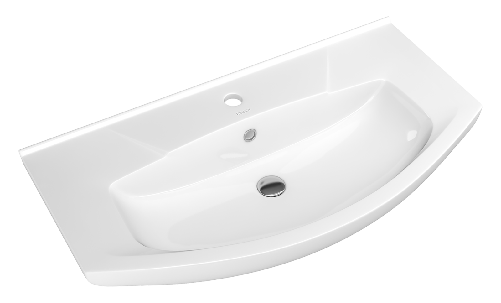 Тумба с раковиной Misty Дрея 85 белый