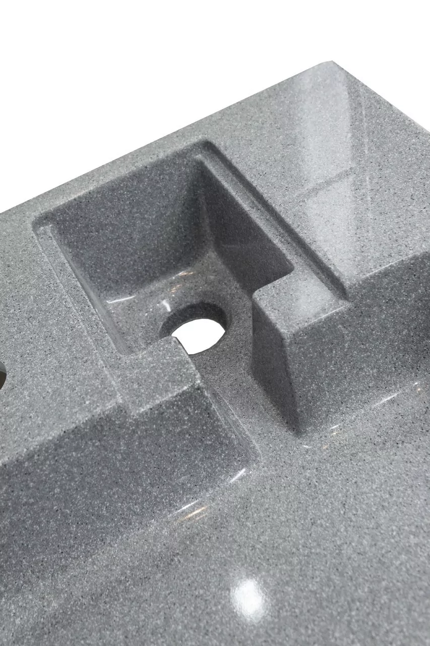 Раковина Stella Polar Солярис 60х50 серый от магазина Vanna-Vanna.ru!