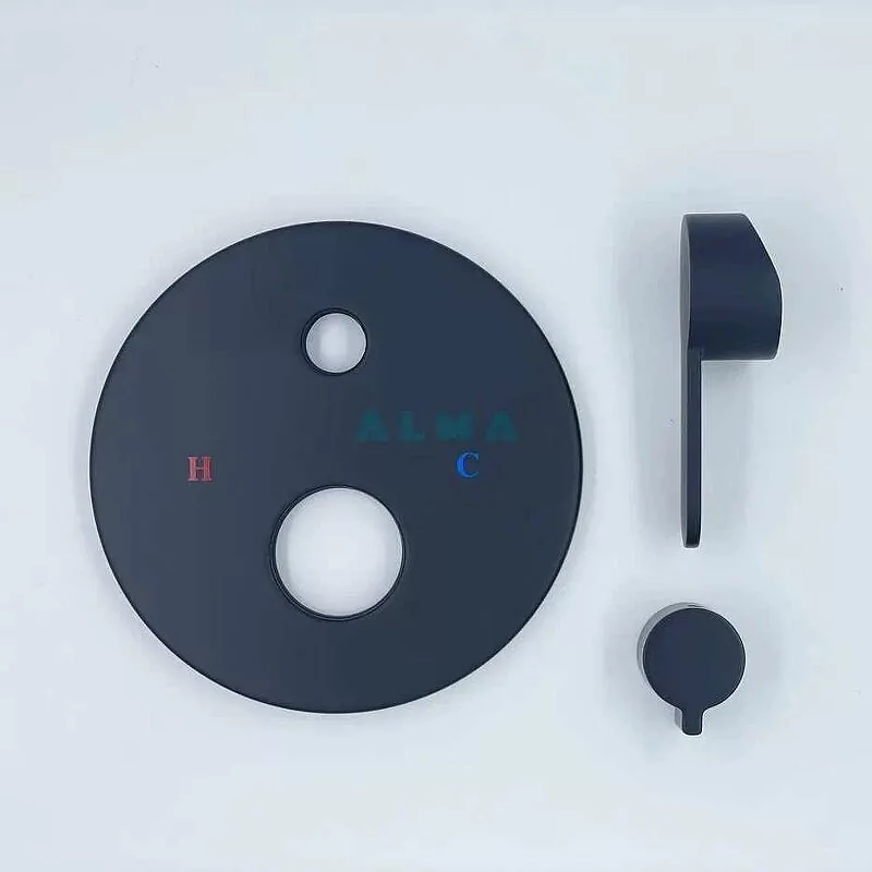 Душевой комплект ALMAes Ruver TVZ-8830 черный матовый