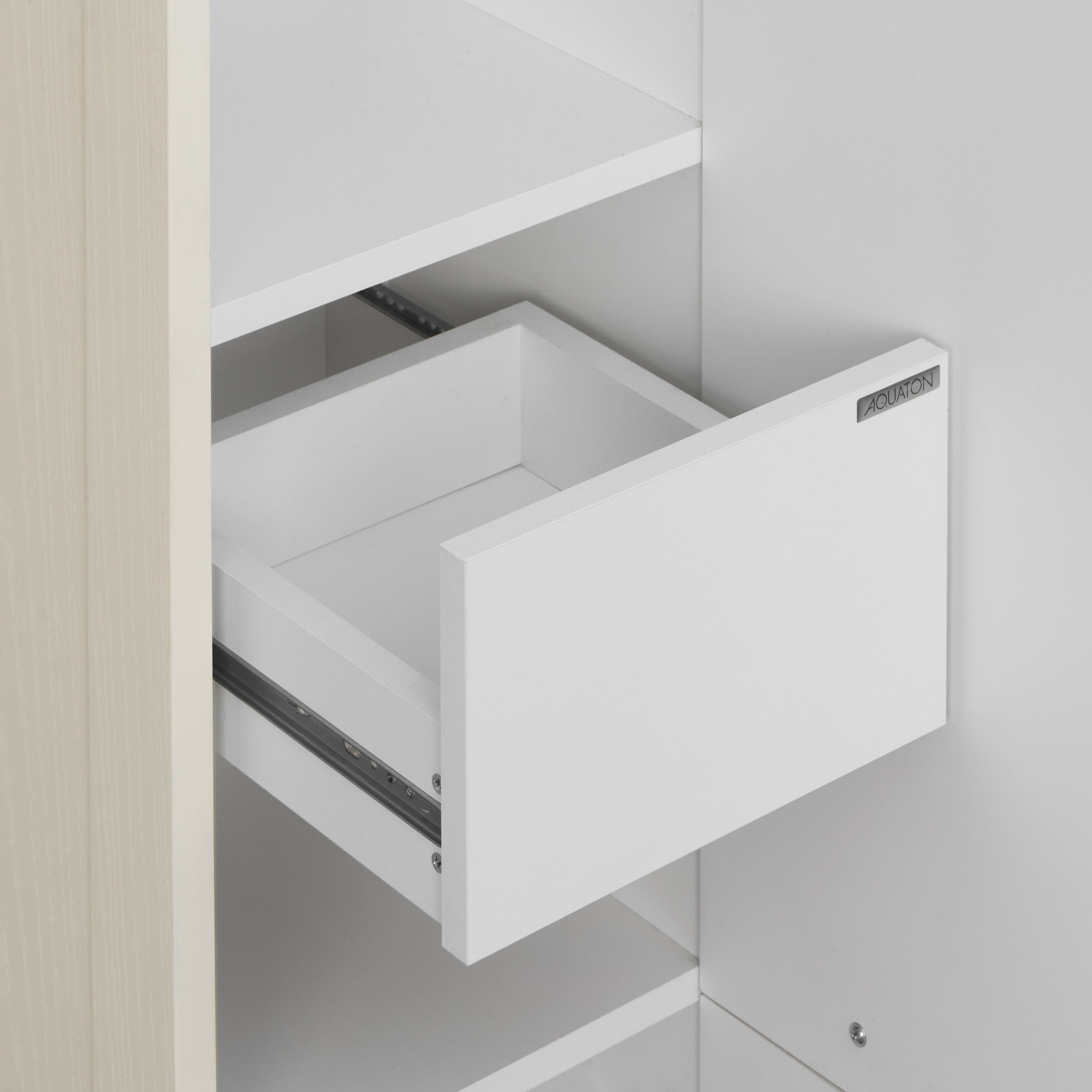 Пенал Aquaton Леон Н 30 L/R, напольный, дуб бежевый