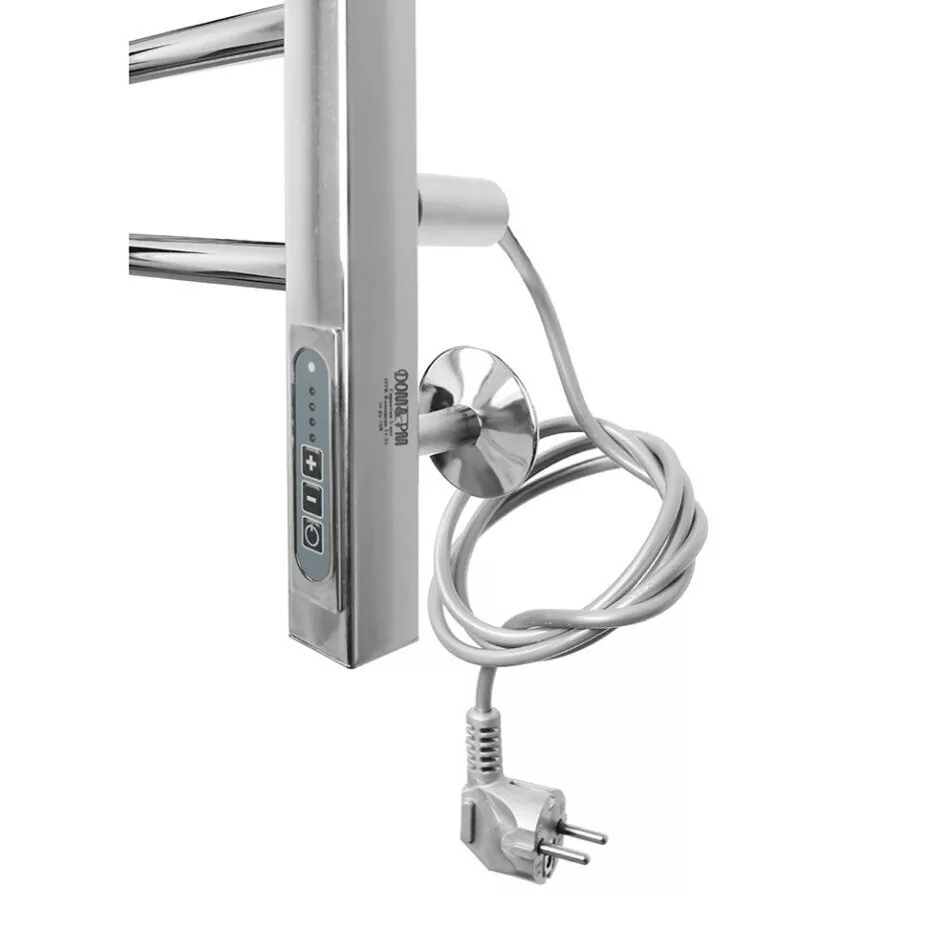 Полотенцесушитель электрический Domoterm Куба П10 500x1000 EK R правый, хром