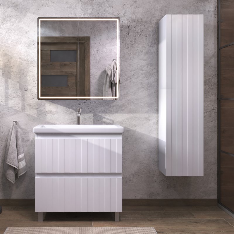 Пенал Vigo Finlay 40 L/R напольный, белый