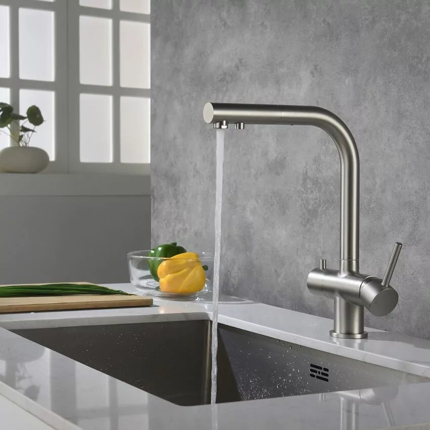 Смеситель для кухни Timo Saona 2356/18FL черное золото