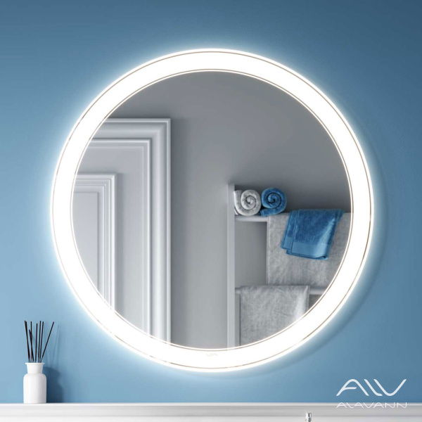 Зеркало Alavann Solis 100 свет, антизапотевание, сенсор
