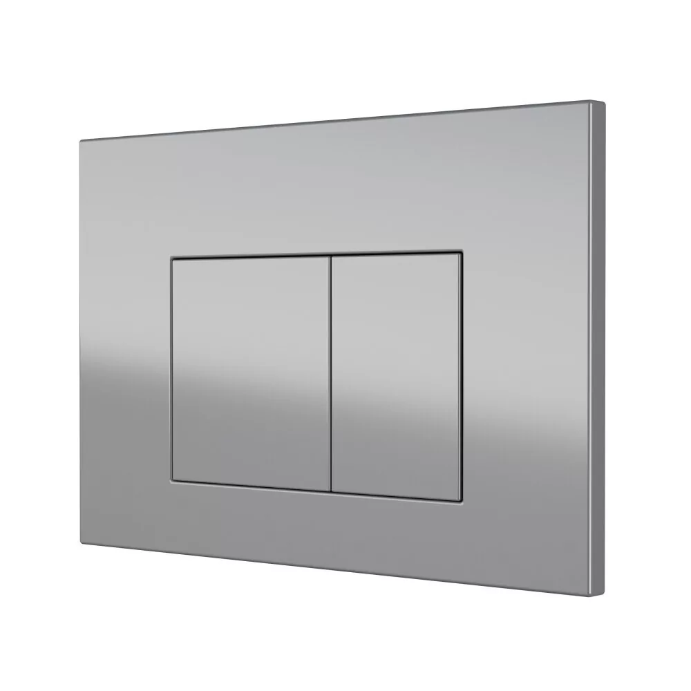 Кнопка смыва Owl 1975 Nikel Chrome Matt, Knapp06NCM, механическая, хром матовый