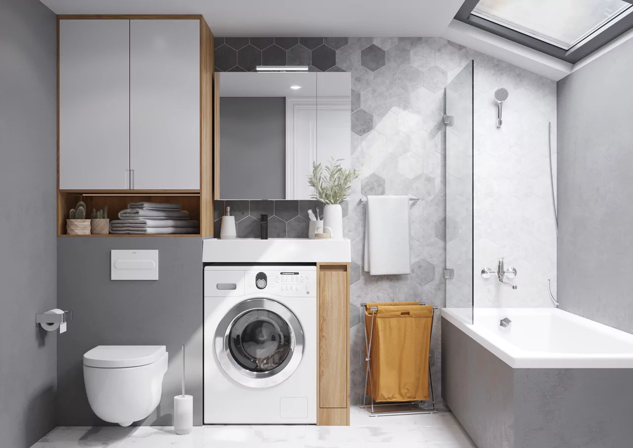 Зеркало-шкаф Aquaton Лондри 80 белый