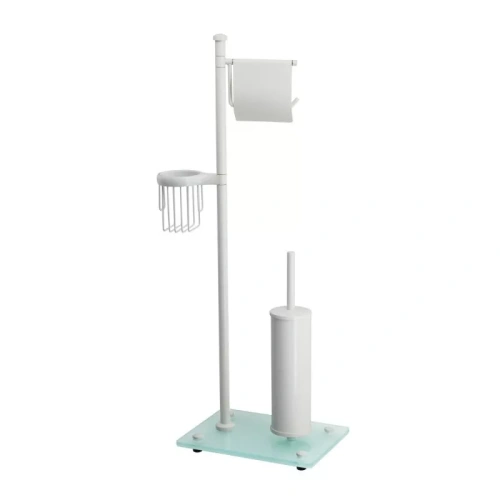 Стойка для туалета WasserKraft K-1264WHITE белая от магазина Vanna-Vanna.ru!