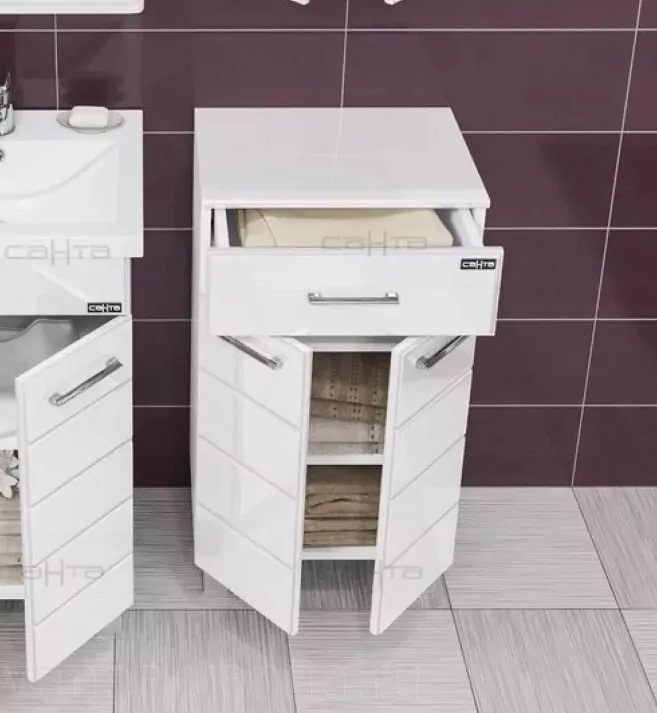 Тумба-комод Санта Омега 45 белая