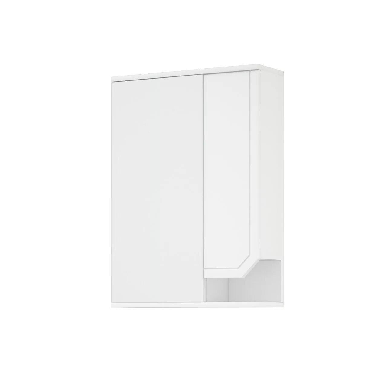 Зеркало-шкаф Corozo Сириус 55 L/R, белый