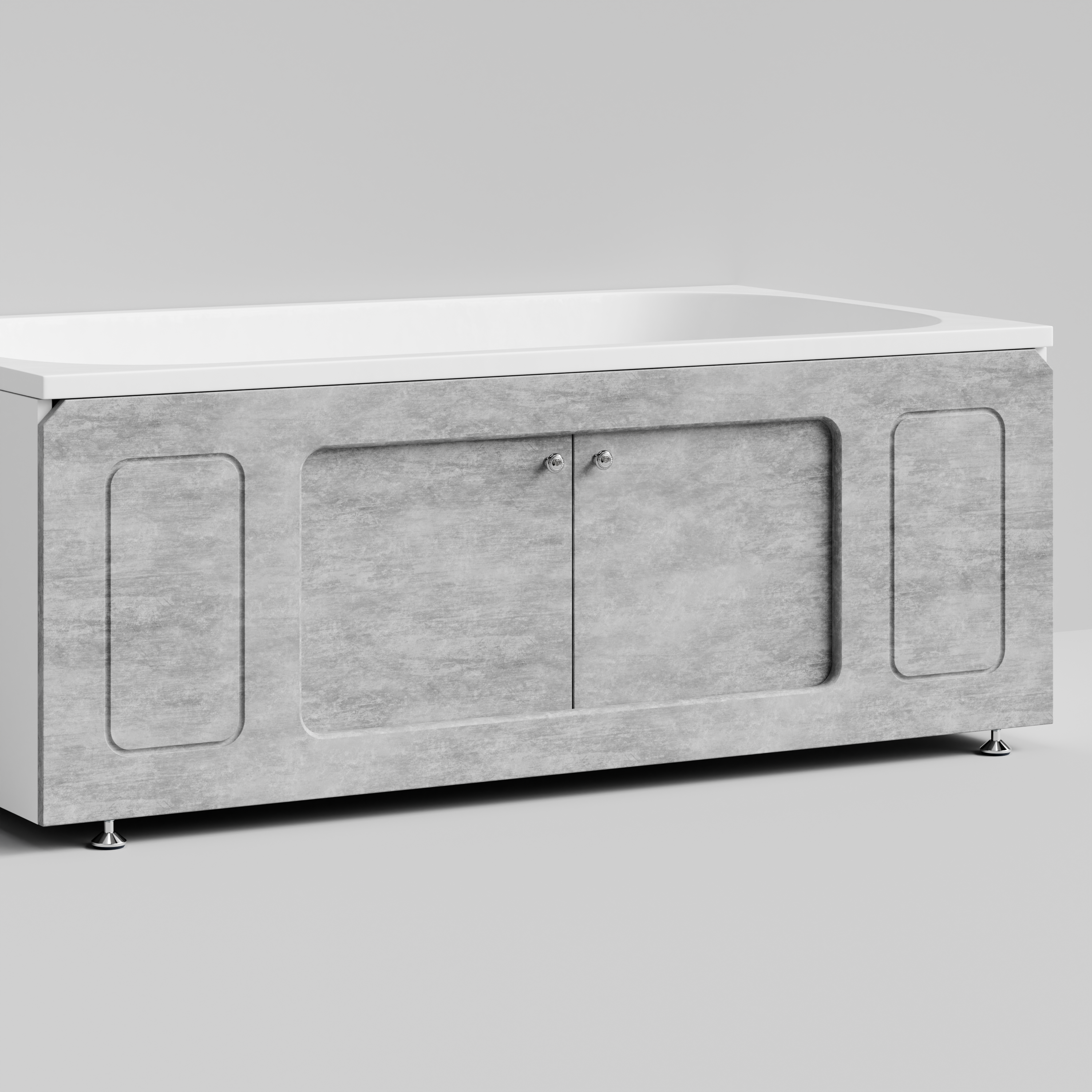 Экран под ванну Vod-ok Лидер 150 раздвижной Горный камень