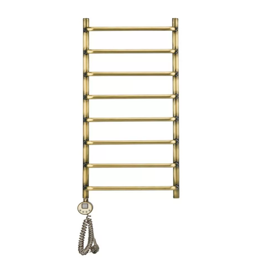 Полотенцесушитель электрический Domoterm Стефано П8 400x800 АБР EL, античная бронза