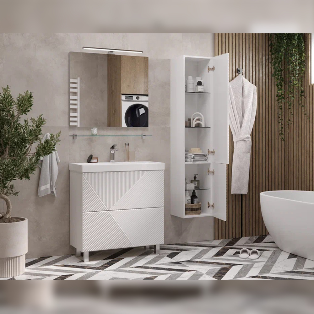 Пенал Velvex Edge 35 см, белый