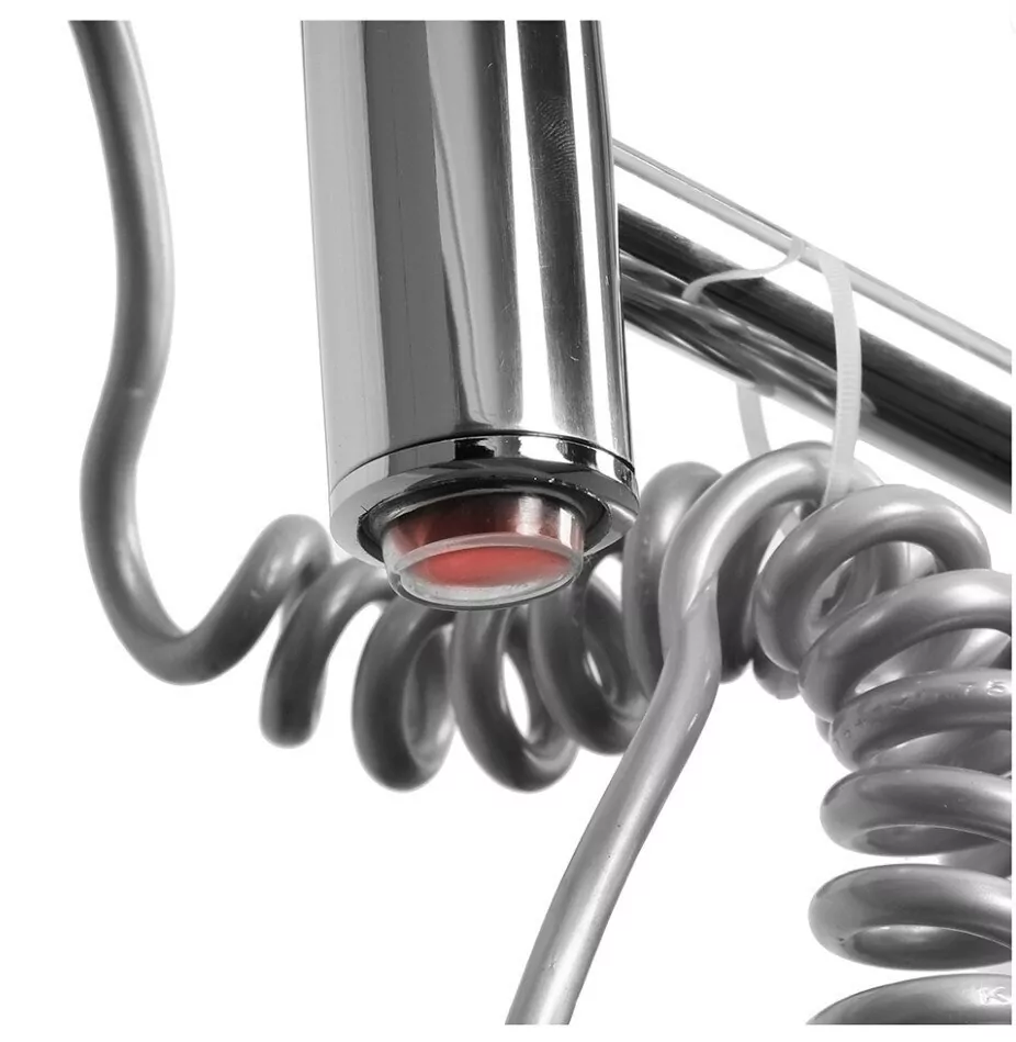 Полотенцесушитель электрический Domoterm Классик 109-4 50х50 EK L левый, хром