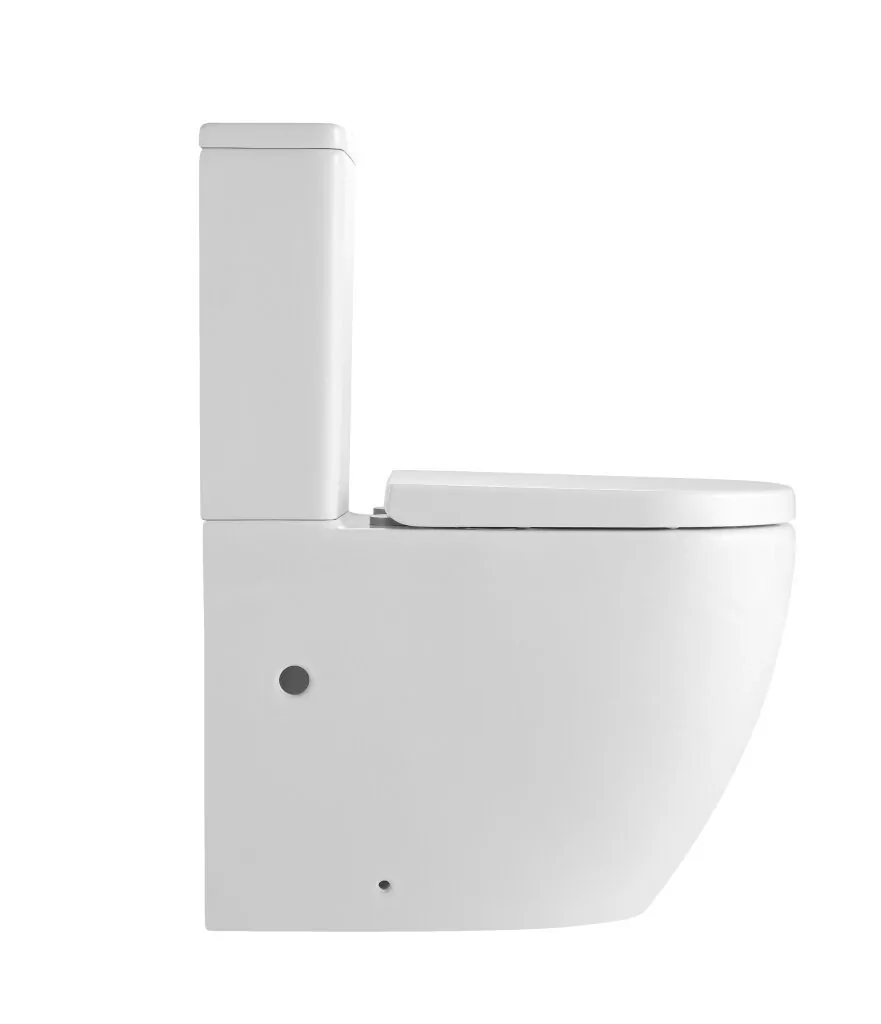 Унитаз Iberica Blanca Bilbao Alto IB.BLA.121.1B1 напольный, безободковый, белый